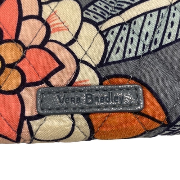 Vera Bradley Accordion Wallet Tropical Evening Pattern - Picture 4 of 7